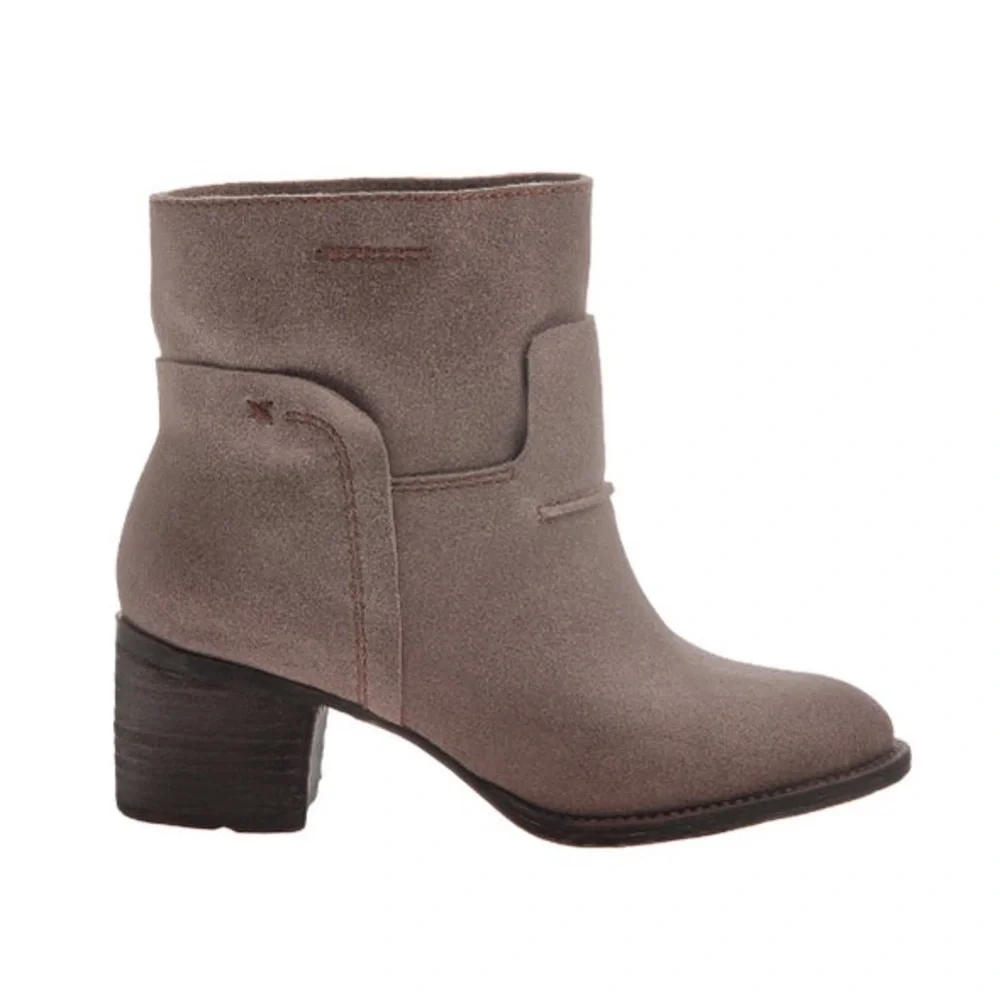 OTBT Urban Leather Stone /Taupe Boots | Brown Booties | Women's Size 6